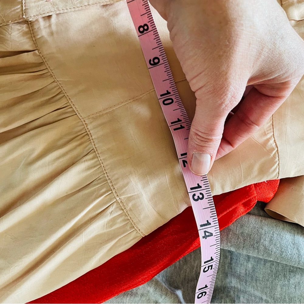 Vintage Peach Midi Dress - Picture 15 of 16